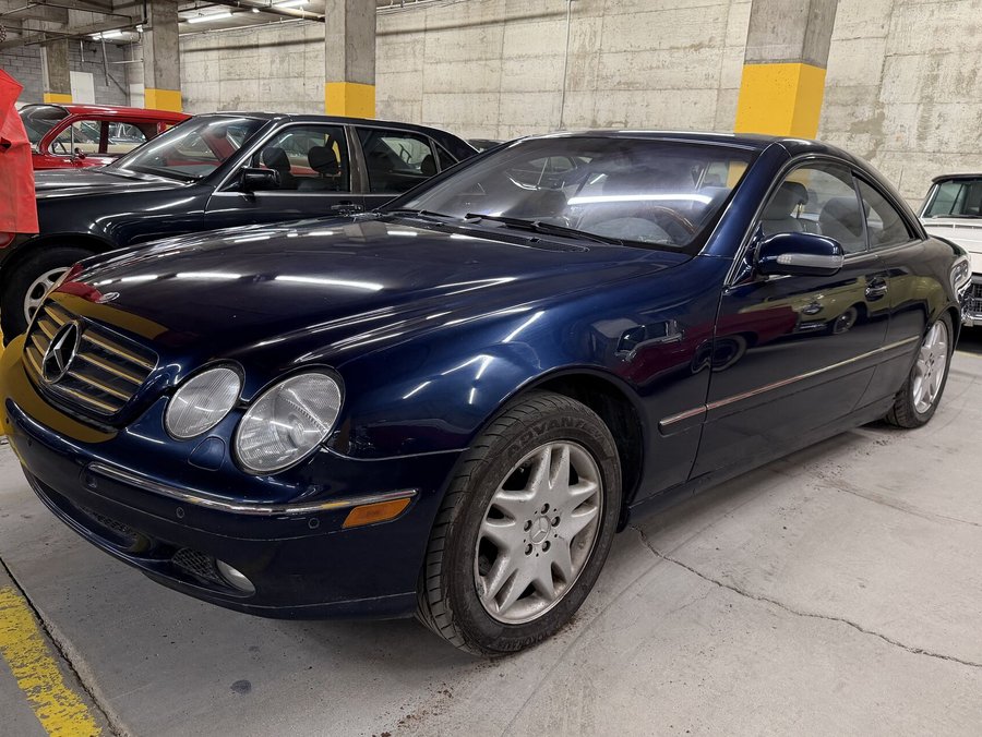 2000 Mercedes-Benz CL-Class 2dr Cpe 5.0L Blue