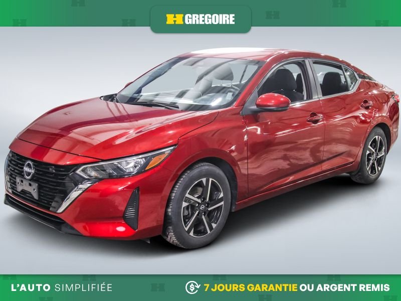2024 Nissan Sentra SV AUTO A/C MAGS CAM RECUL BLUETOOTH Red