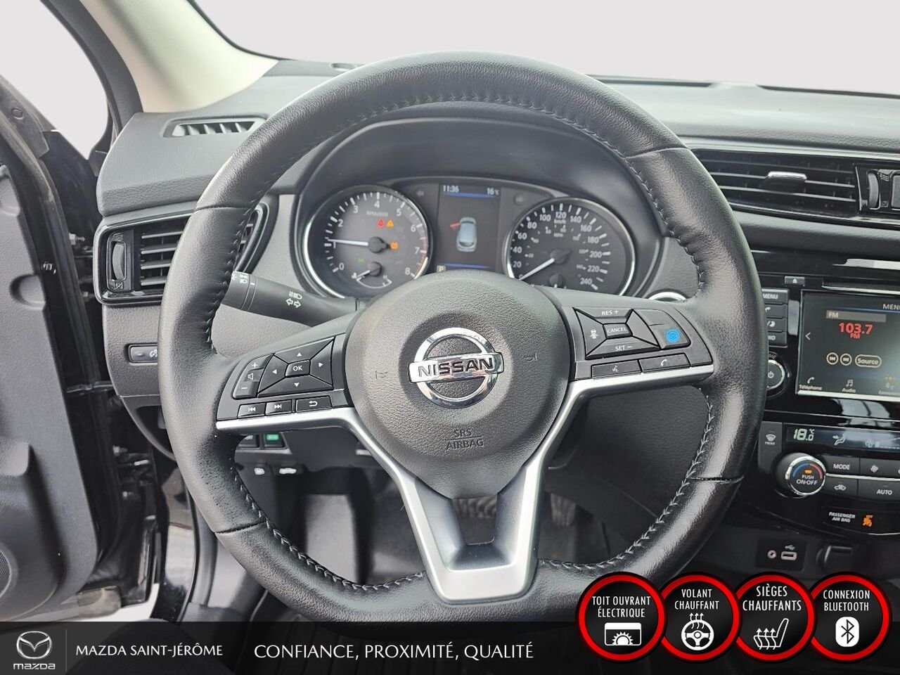 Nissan Qashqai 2023 Noir Saint-Jérôme - photo #12