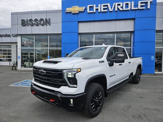 Chevrolet Silverado 2500HD LTZ cabine multiplace 4RM 172 po 2026 Blanc sommet