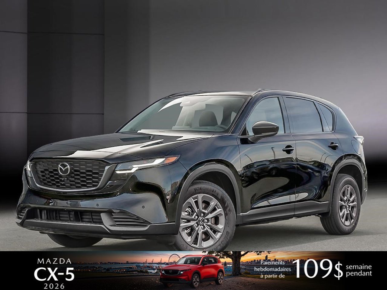 2026 Mazda CX-5 JM3KMAHA5T0158054 Jet Black Mica Mirabel - photo #0