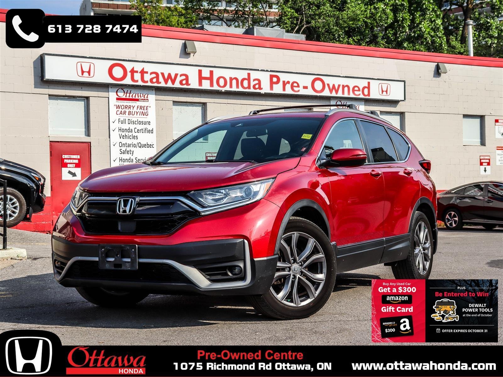 Honda CR-V Sport 2021 Red Ottawa & Gatineau - photo #0