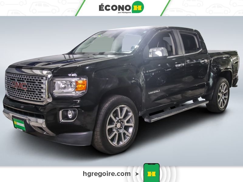 GMC Canyon 4WD DENALI A/C CUIR GR ELEC CAMERA RECUL MAGS 2017 Noir