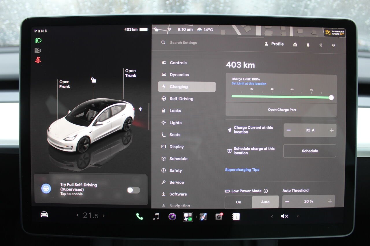 Tesla Model 3 VIN: 5YJ3E1EA5NF309574 2022 Blanc Sainte-Rose - photo #15