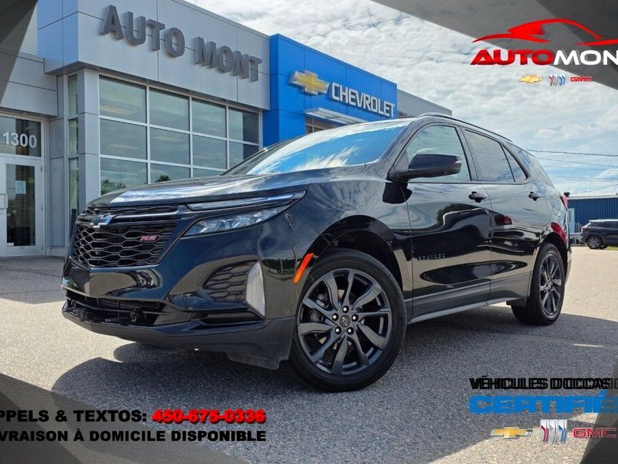 Chevrolet Equinox RS AWD 2024 Noir