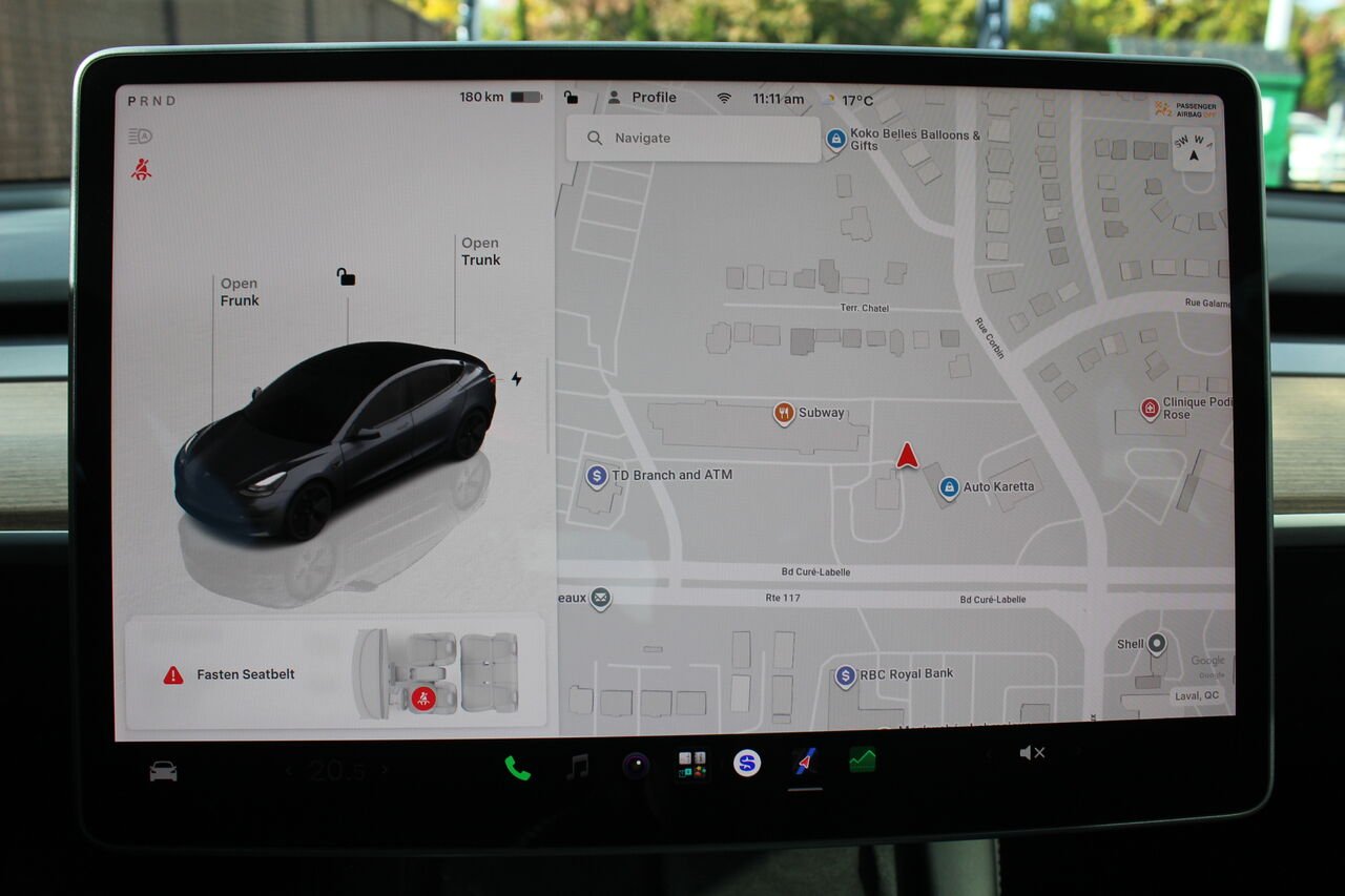 Tesla Model 3 VIN: 5YJ3E1EA9NF352606 2022 Gris Sainte-Rose - photo #13