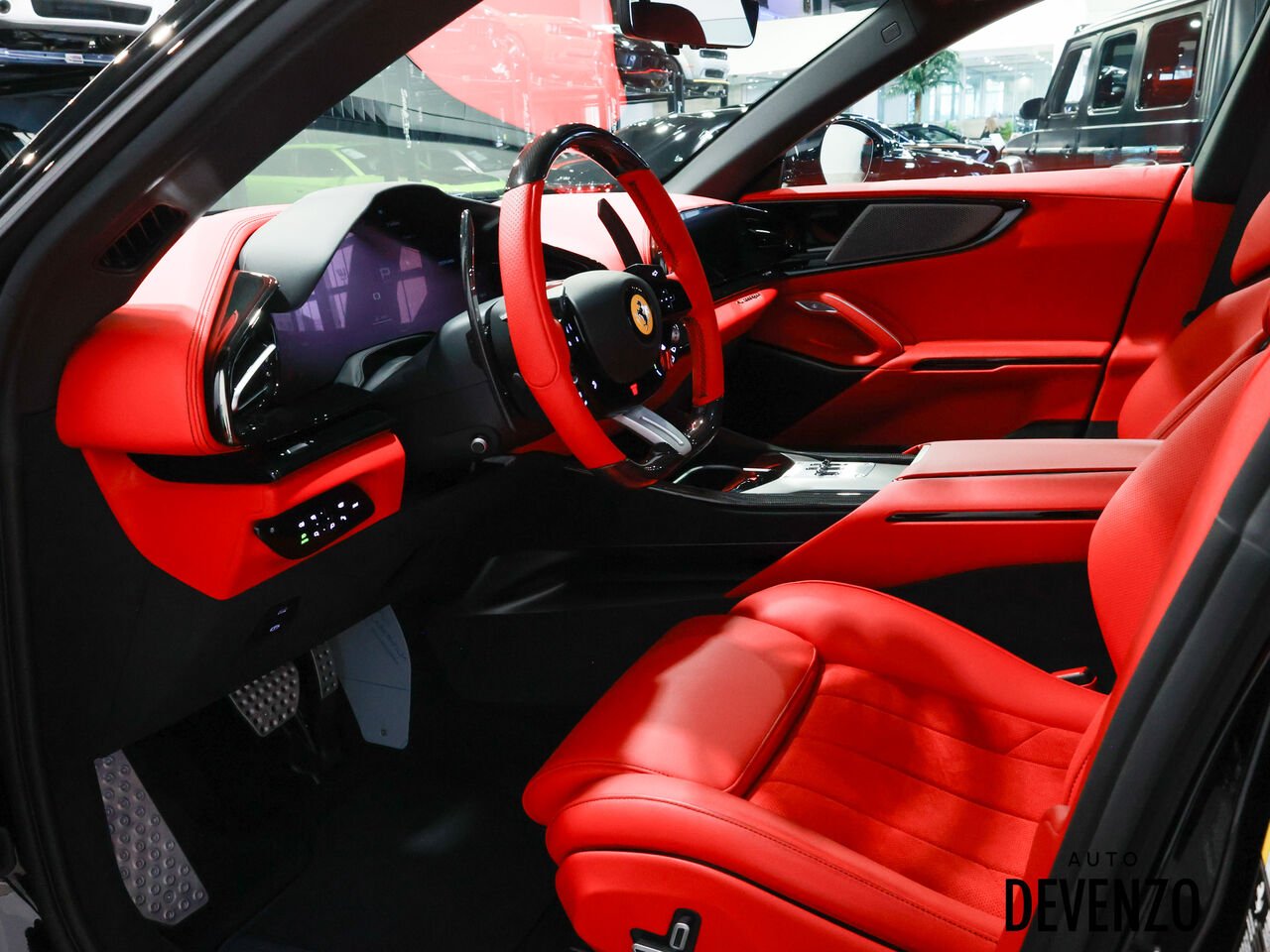 Ferrari Purosangue 2025 Noir Saint-Eustache - photo #13