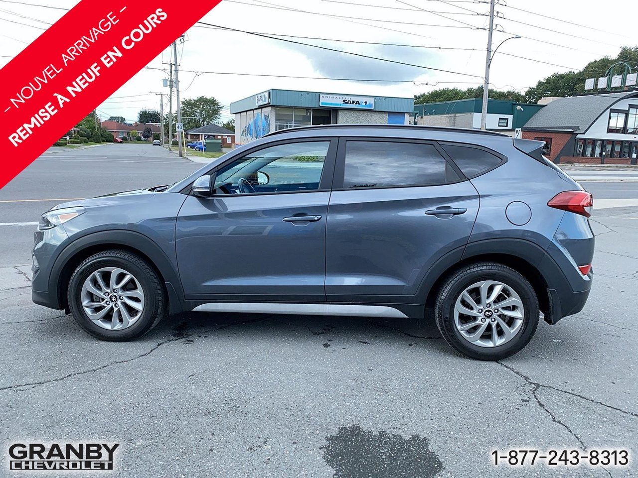 Hyundai Tucson SE traction av | 26-0911A 2018 Gris Granby - photo #7