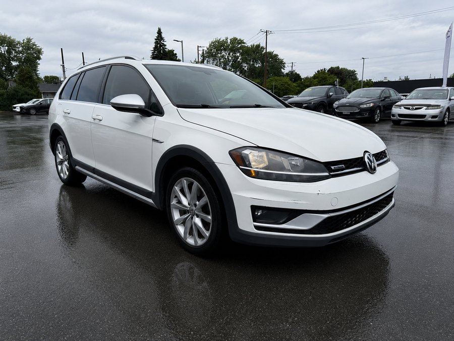 2019 Volkswagen Golf Alltrack Highline White