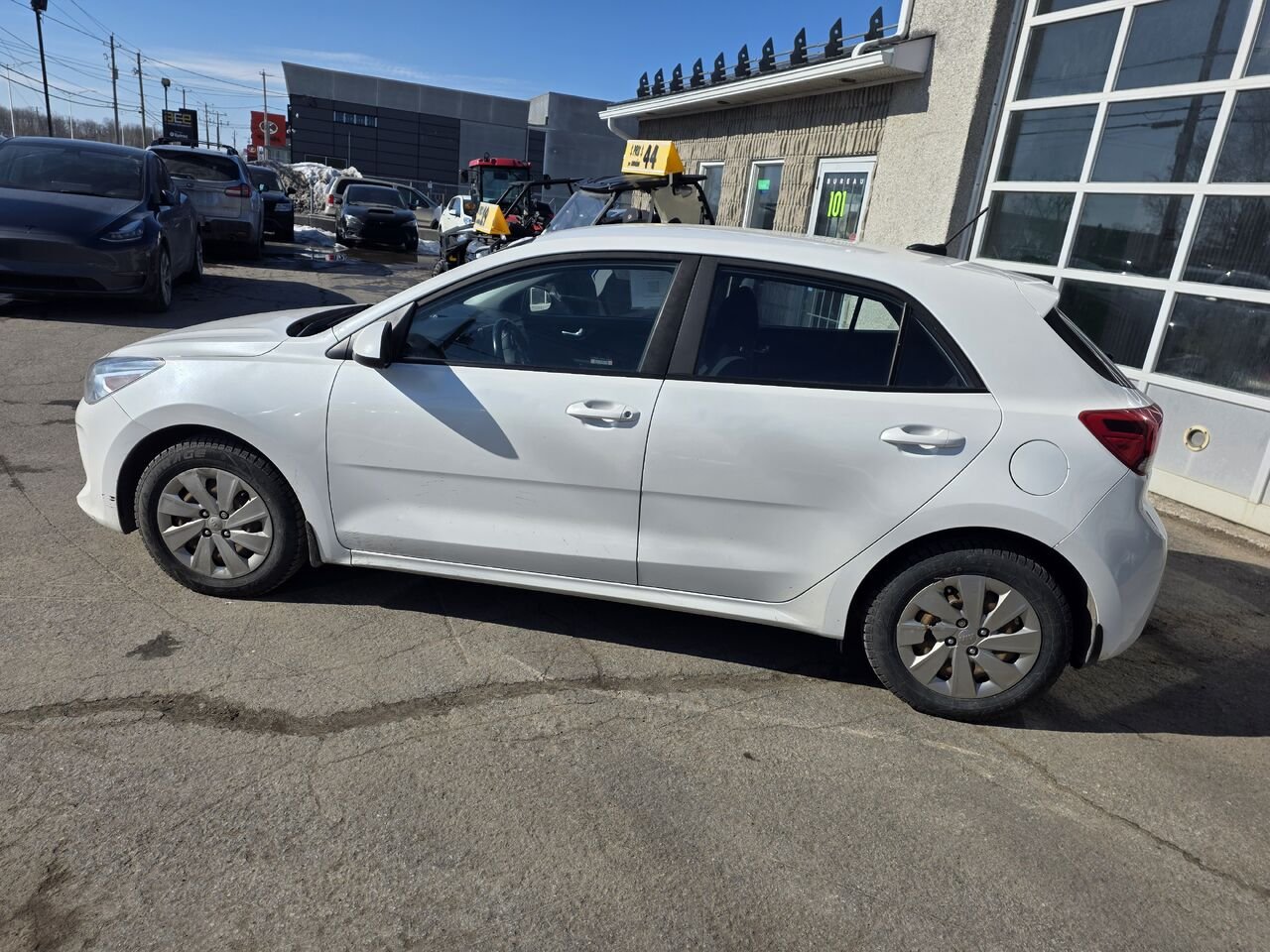 2018 Kia Rio 5 portes White  - photo #1