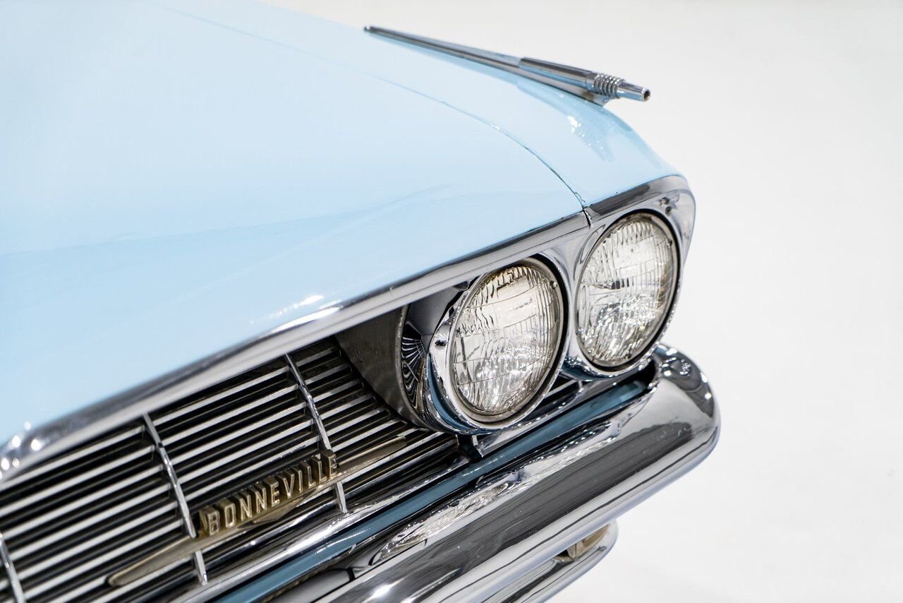 1961 Pontiac Bonneville **PRIX EN USD**C8 Suffix 389cu.in. TriPower 4 Speed Blue Montreal - photo #35