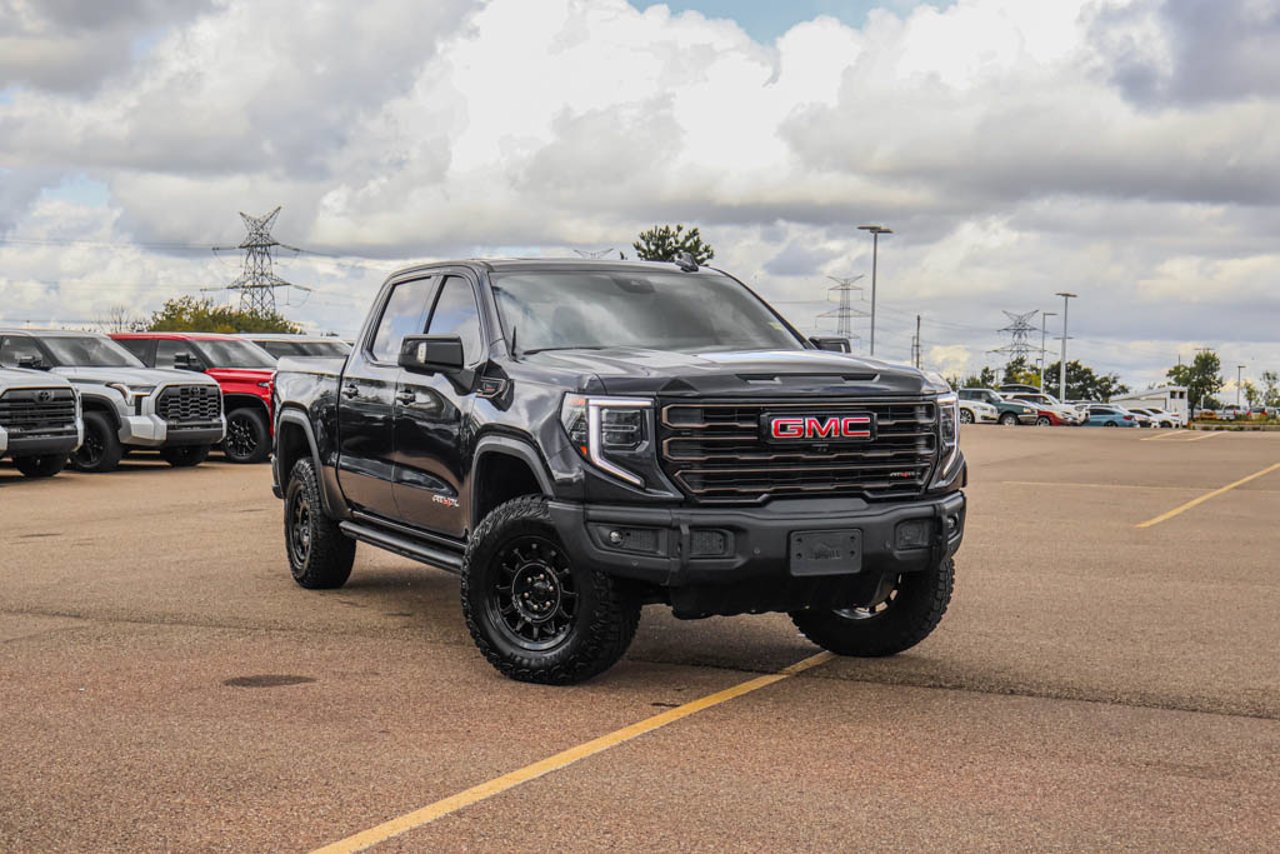 2026 GMC Sierra 1500 4WD Crew Cab 147 AT4X Grey Sherwood Park - photo #1