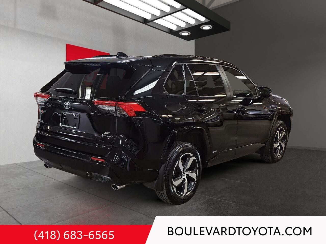 Toyota RAV4 hybride rechargeable 100527A-60 | HYBRIDE SE, AWD 2025 Noir Québec - photo #3