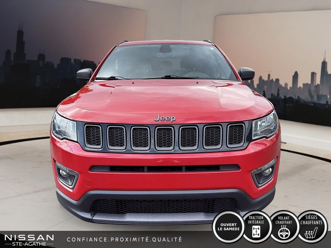 Jeep Compass 2021 Rouge Saint-Jérôme - photo #1
