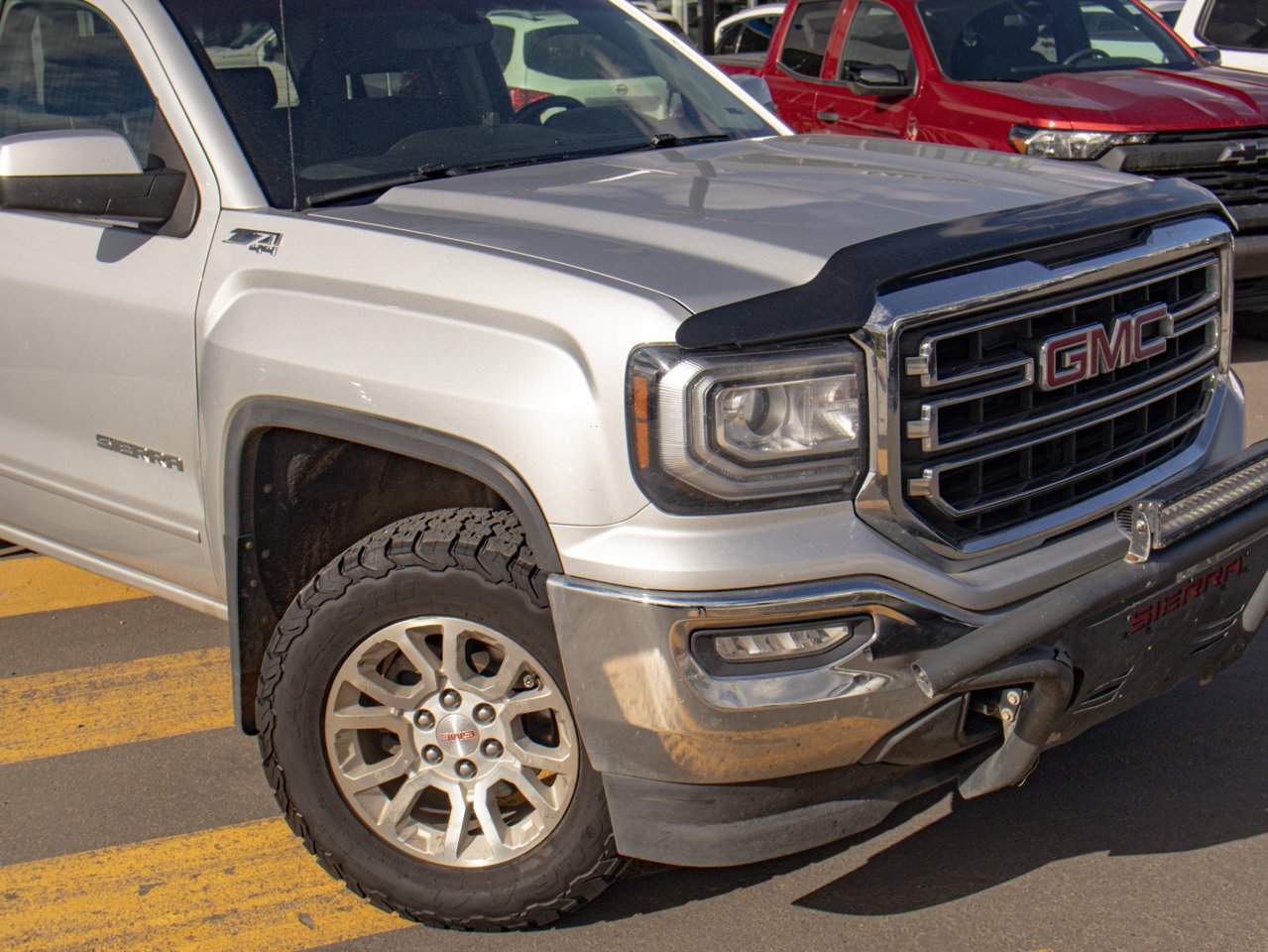 2018 GMC Sierra 1500 4WD Double Cab 143.5 SLE Grey Sherwood Park - photo #15