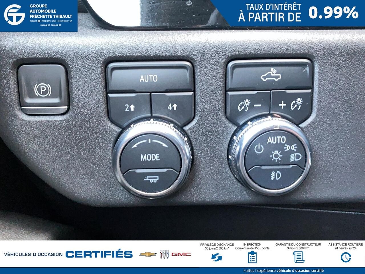 GMC SIERRA 150 AT4 cabine multiplace 4RM 157 po 2024 Blanc Montmagny - photo #18