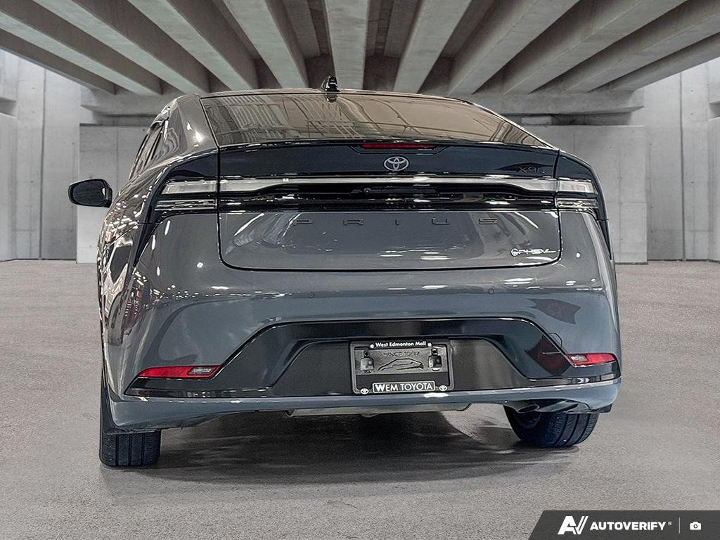 2025 Toyota Prius Plug-In Hybrid S2501808 | XSE, previously a demo Guardian Gray Edmonton - photo #4