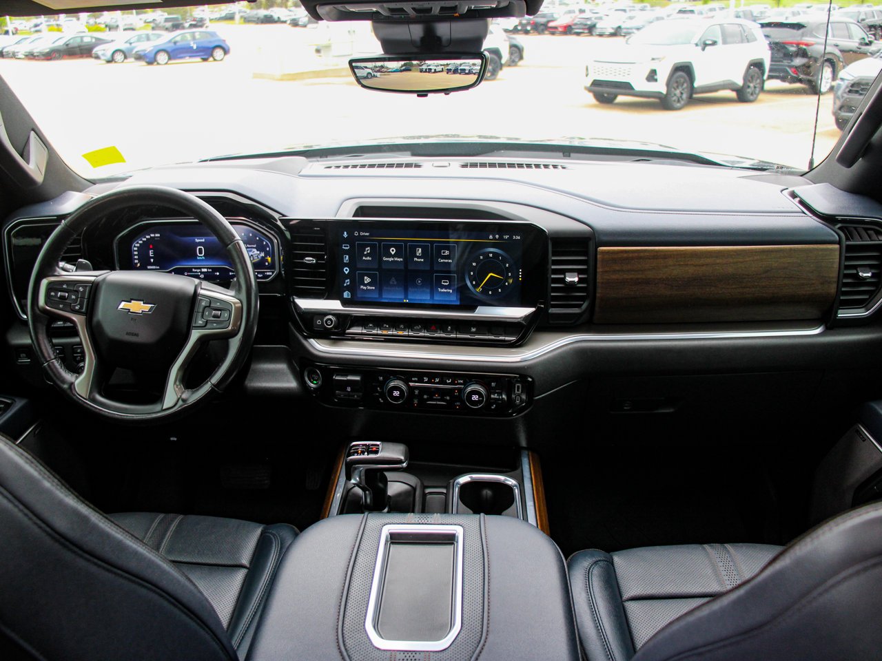 2022 Chevrolet Silverado 1500 4WD Crew Cab 147 High Country Blue Sherwood Park - photo #34