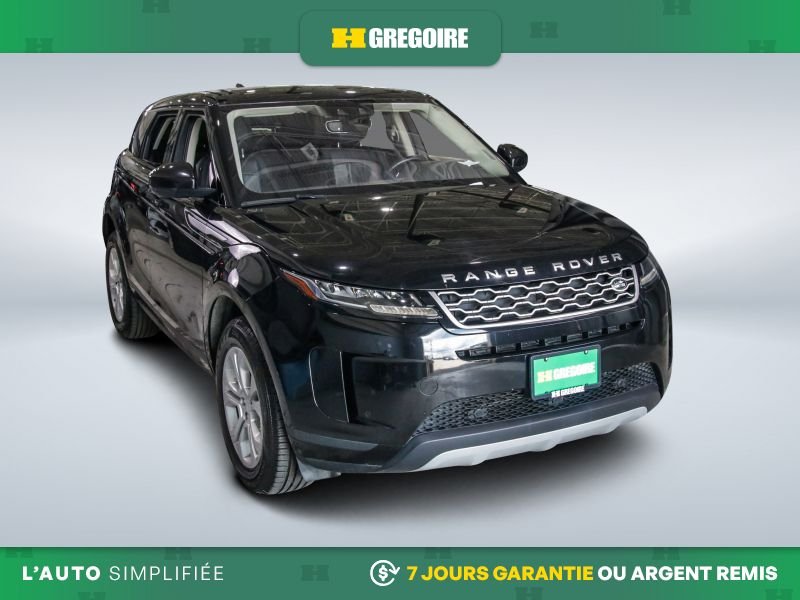 Land Rover Range Rover Evoque 820746 | S AWD AUTO A/C MAGS CUIR TOIT NAV CAM RECUL BLUETO 2020 Noir Laval - photo #0