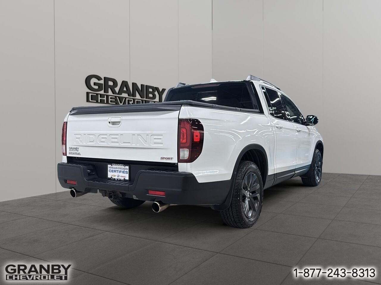2025 Honda Ridgeline Sport Traction Intégrale | 26-0168A White Granby - photo #4