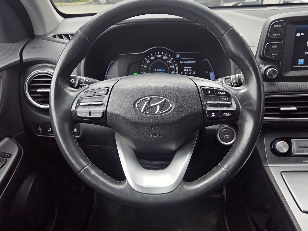 Hyundai Kona électrique 2020 Blanc Granby - photo #14