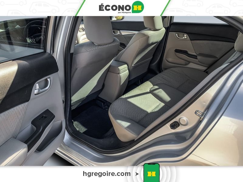 2015 Honda Civic Silver Blainville - photo #17