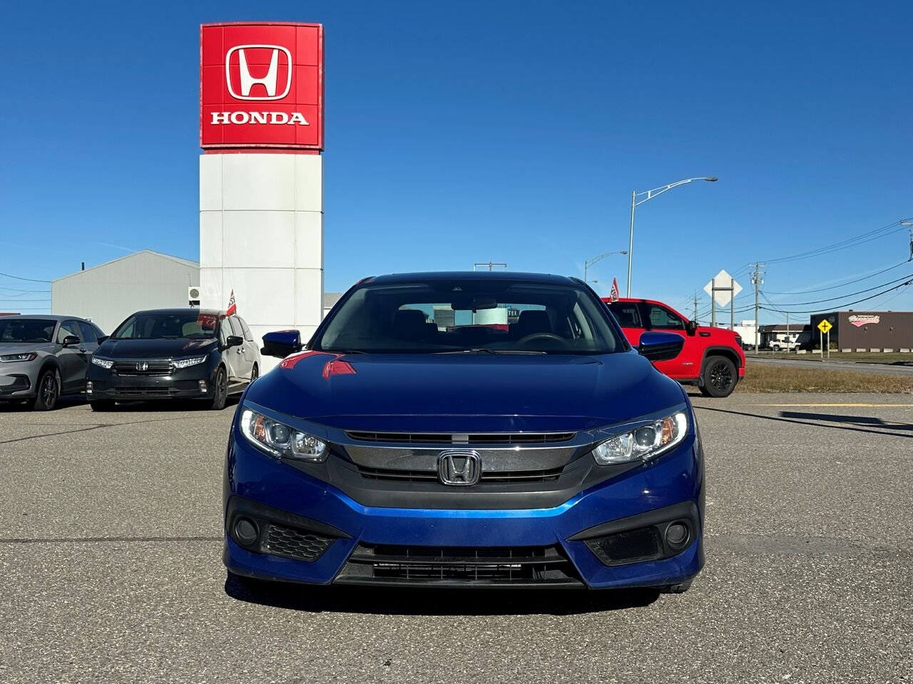 2018 Honda CIVIC EX CIVIC EX Blue Matane - photo #7
