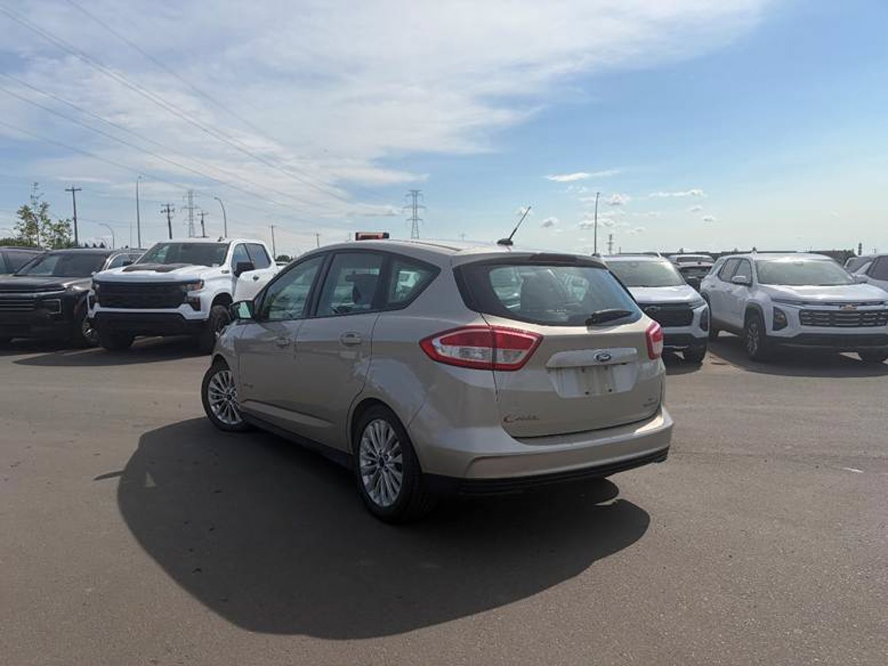 2017 Ford C-Max Hybrid 5dr HB SE White Sherwood Park - photo #3