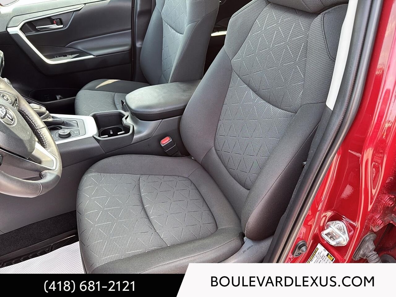 Toyota RAV4 19965A | hybride XLE TI 2022 Rouge Québec - photo #8