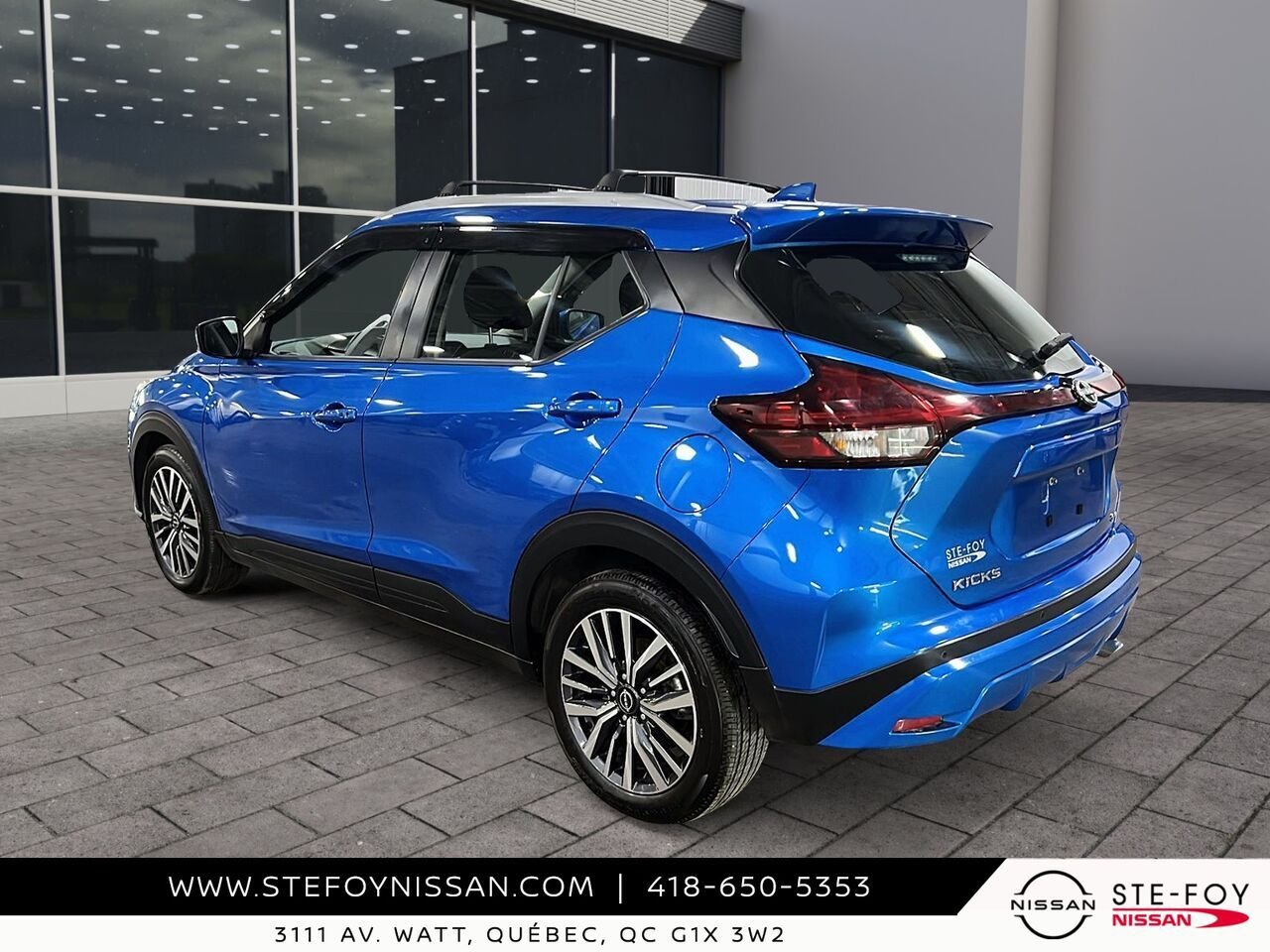 Nissan Kicks SV 2024 Bleu Ste-Foy - photo #3