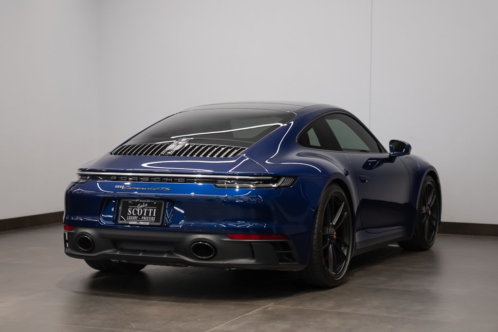 Porsche 911 Carrera 4 GTS Coupe 2023 Bleu Kirkland - photo #3