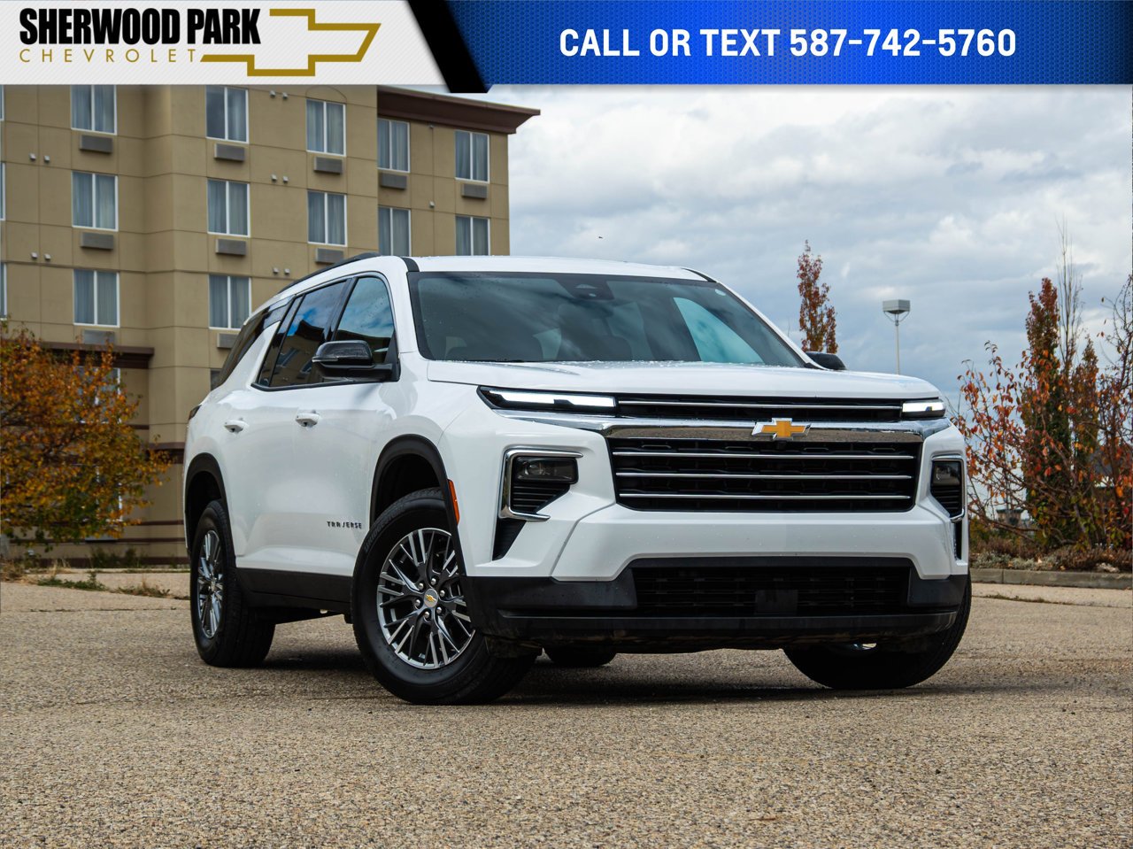 2026 Chevrolet Traverse AWD 4dr LT White Sherwood Park - photo #0