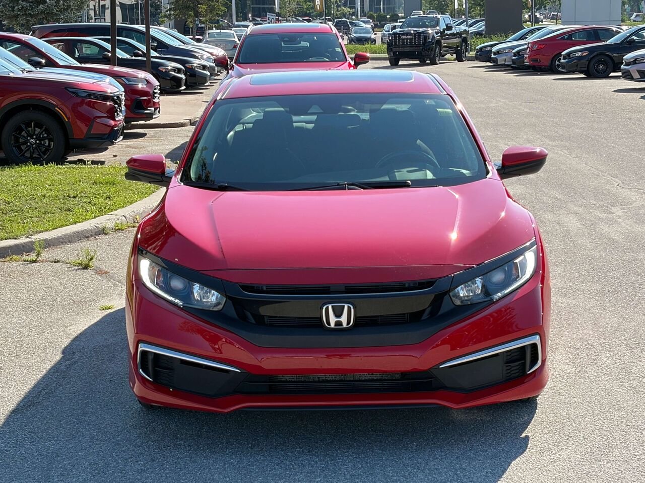 Honda Civic EX 2021 Rouge Gatineau - photo #1