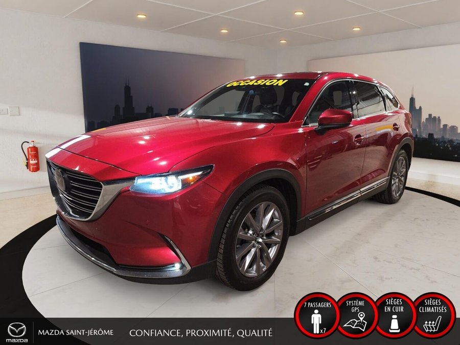 Mazda CX-9 GT | TOIT OUVRANT | CUIR | AWD | NAVIGATION | TÊTE HAUTE | 7 PLACES 2020 Rouge
