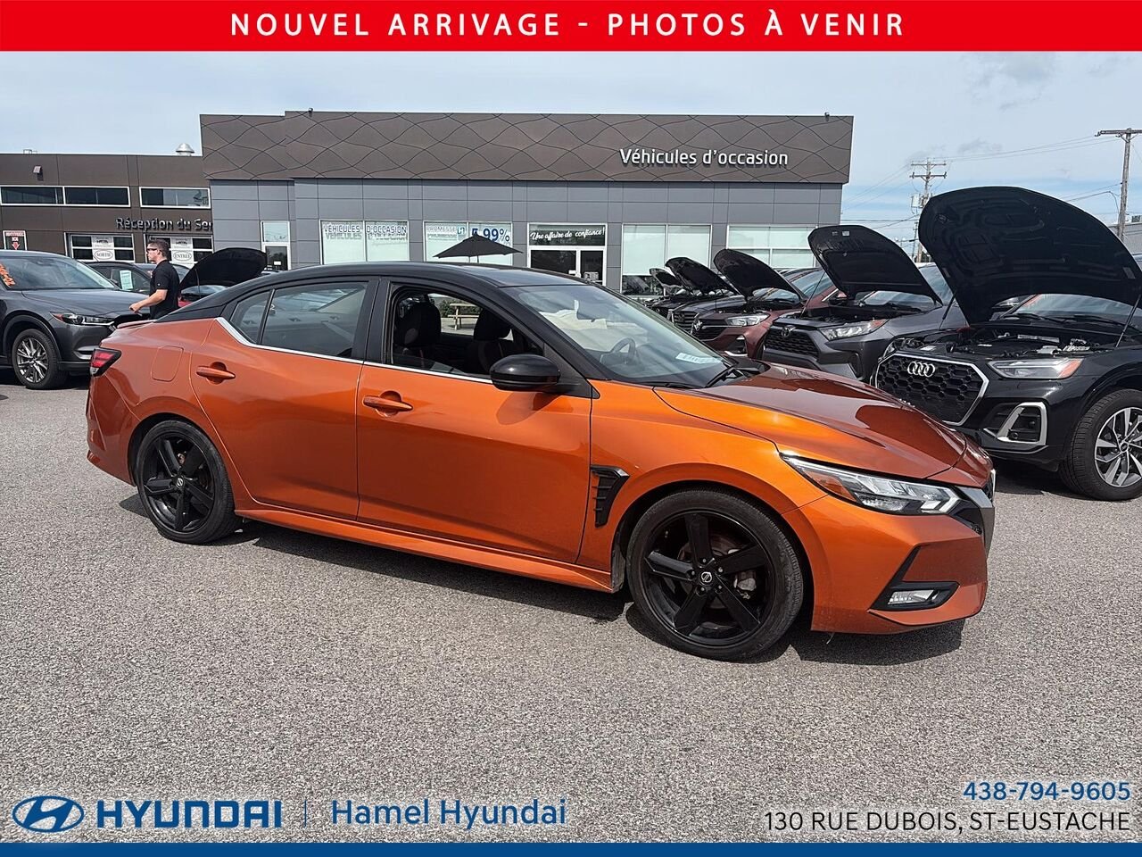 Nissan Sentra 2022 Orange Saint-Eustache - photo #0