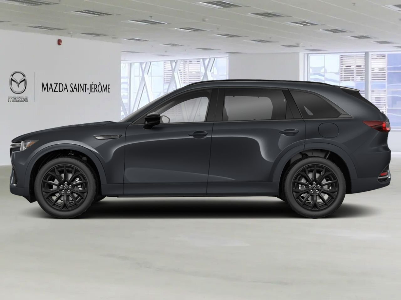 2026 MAZDA CX-70 MHEV GT GT TI | 6 CYLINDRES HYBRIDE LÉGER | TOIT OUVRANT PANORAMIQUE | CUIR | CAMÉRA 360° Black Saint-Jérôme - photo #1