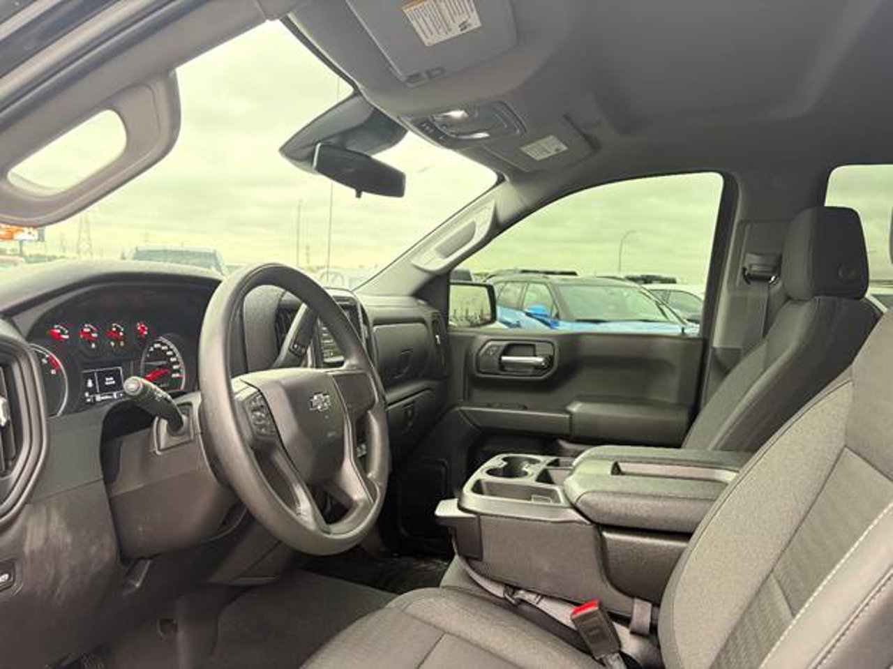 2024 Chevrolet Silverado 1500 4WD Crew Cab 147 Custom Trail Boss Black Sherwood Park - photo #5