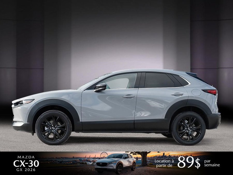 Mazda CX-30 GT turbo 2026 Gris aéro métallisé