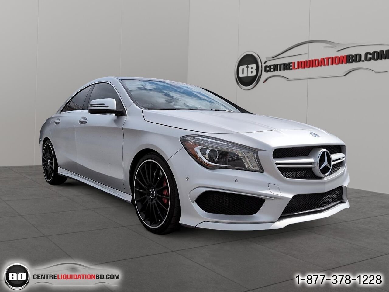 Mercedes-Benz CLA CLA 45 AMG berline 4 portes 4MATIC | BD0415 2016 Argent Granby - photo #2