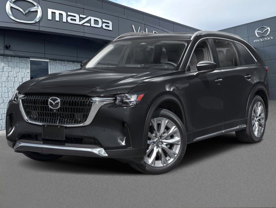 2026 Mazda CX-90 hybride léger GT TI, HYBRIDE, 5 PLACE CAPITAINES Black