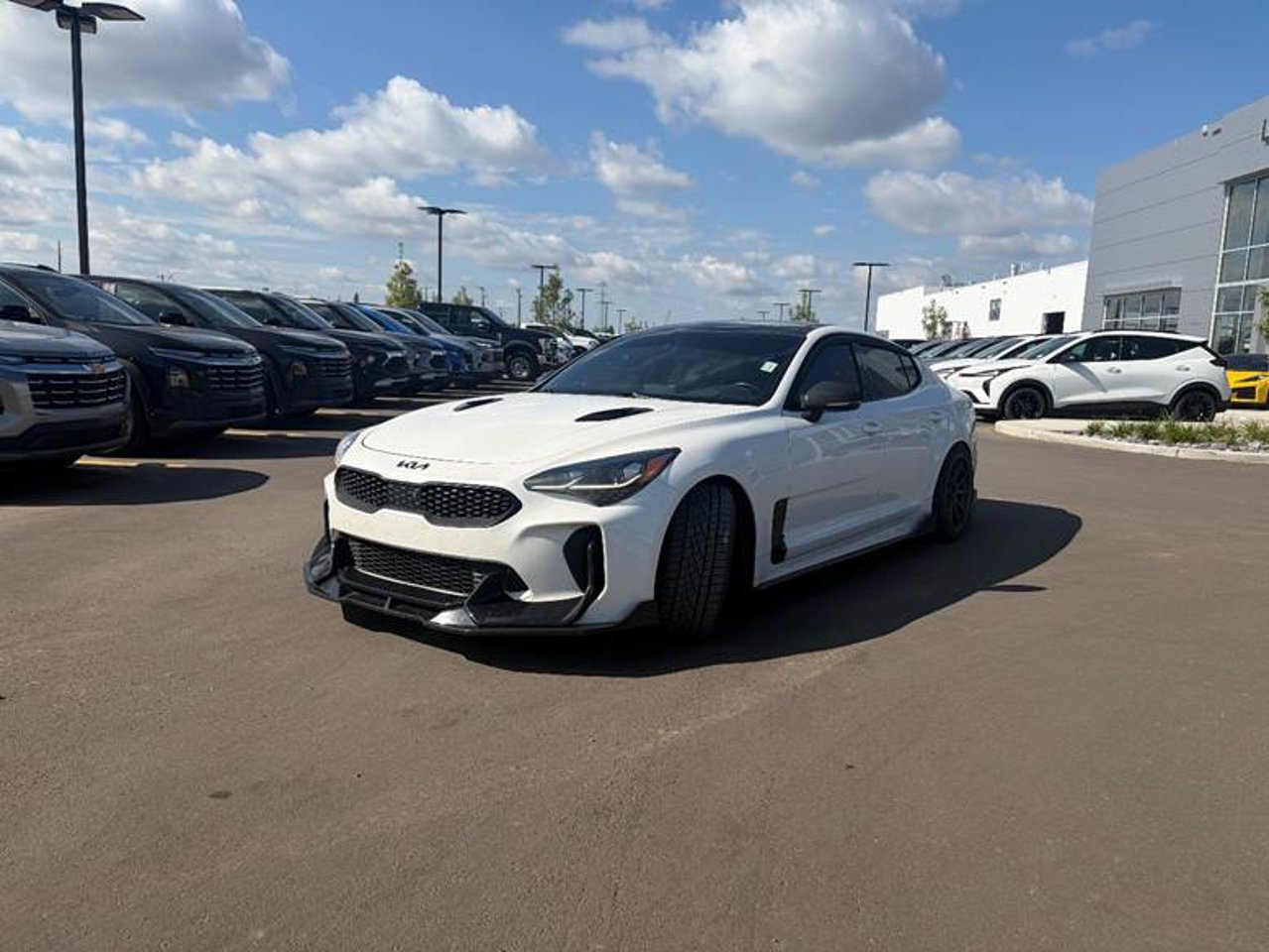 2019 Kia Stinger GT Limited AWD White Sherwood Park - photo #2
