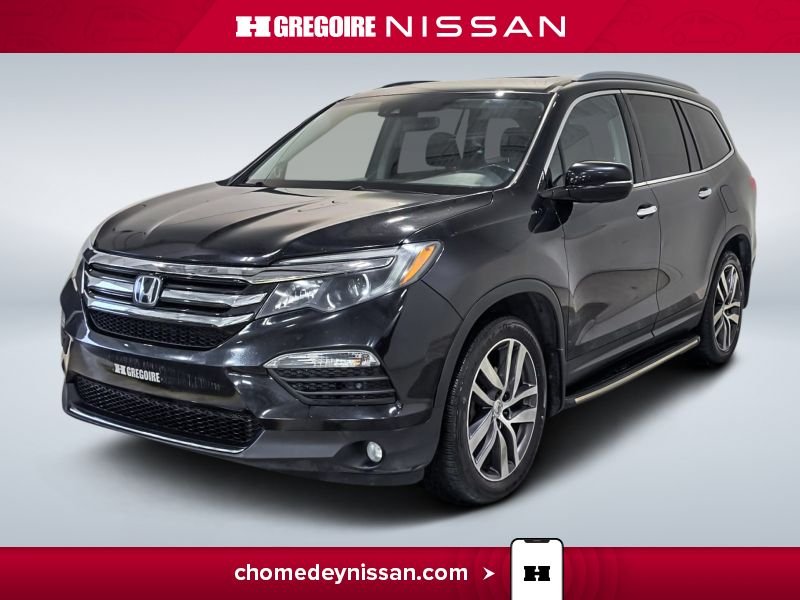 Honda Pilot Touring * AWD * Mag * Cuir * Toit * Caméra * 2017 Noir