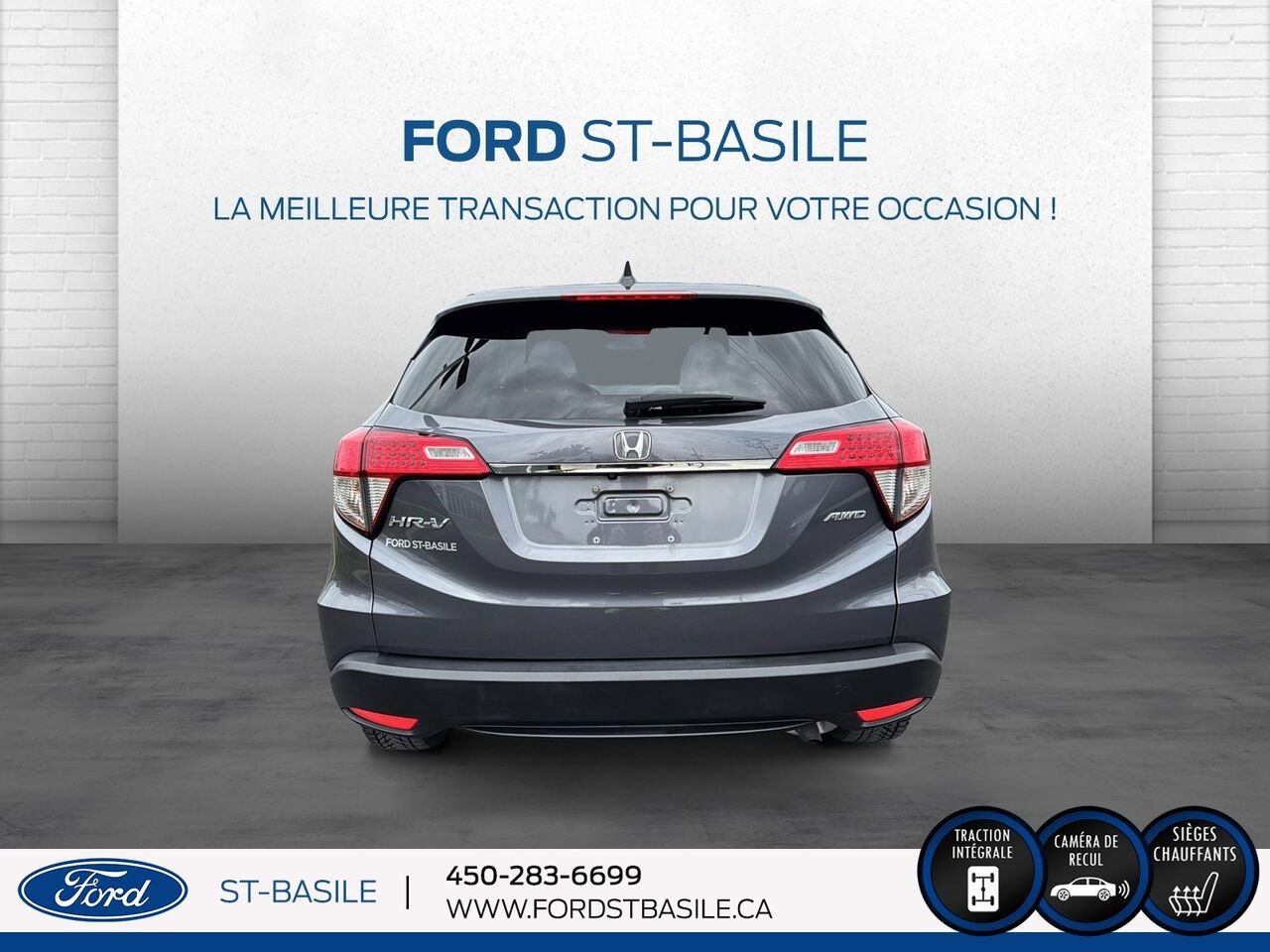 HONDA HR-V 2020 Gris Saint-Basile-le-Grand - photo #6