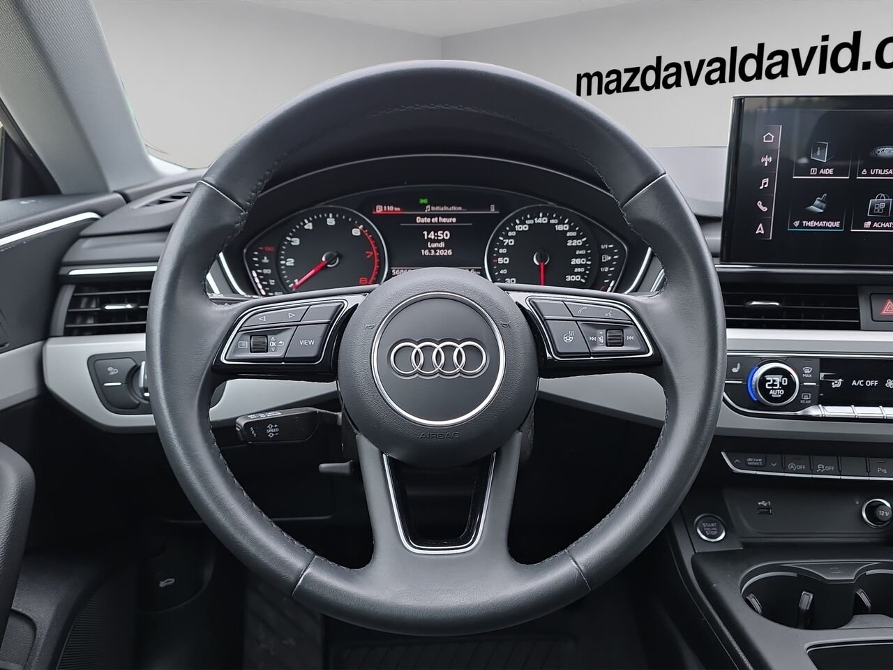 2023 Audi A5 Sportback A5 45 2.0T Sportback Komfort Quattro, Jamais accidenté, Sièges à fonction mémoire, Volant Black Val-David - photo #8