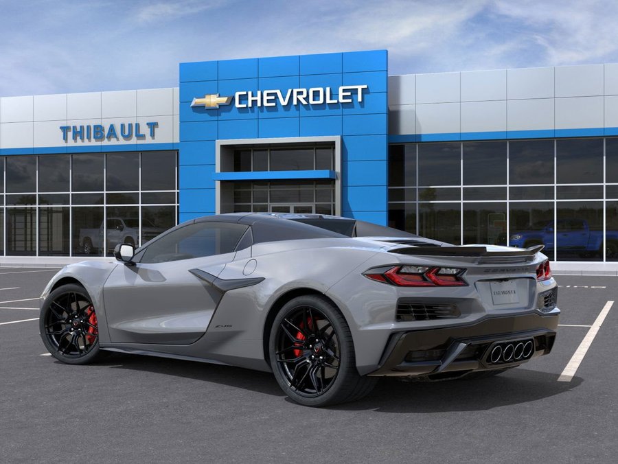 Chevrolet Corvette 3LZ 2025 Gris loup de mer triple couche