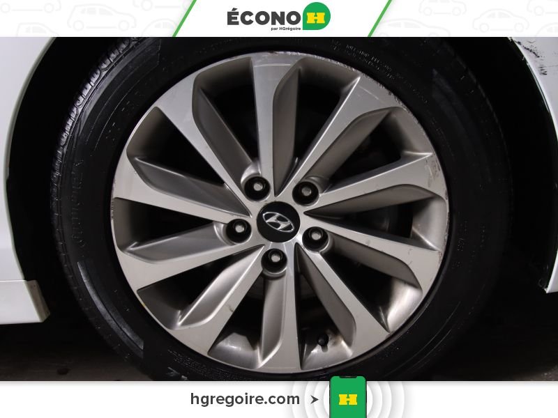 Hyundai Sonata 822298 | 2.4L SPORT TECH AUTO A/C GR ELECT MAGS 2016 Blanc Laval - photo #7