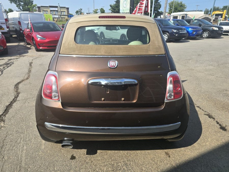 2012 FIAT 500 2012 Brown