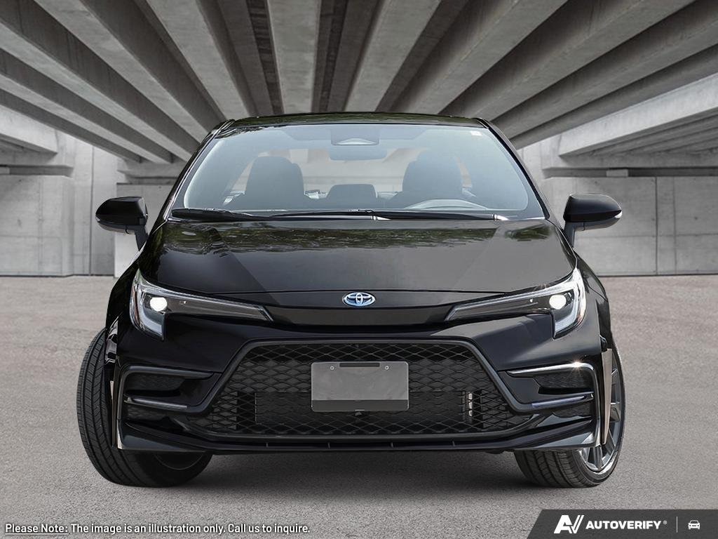 2026 Toyota Corolla 2602328 | SE Midnight Black Metallic Edmonton - photo #1