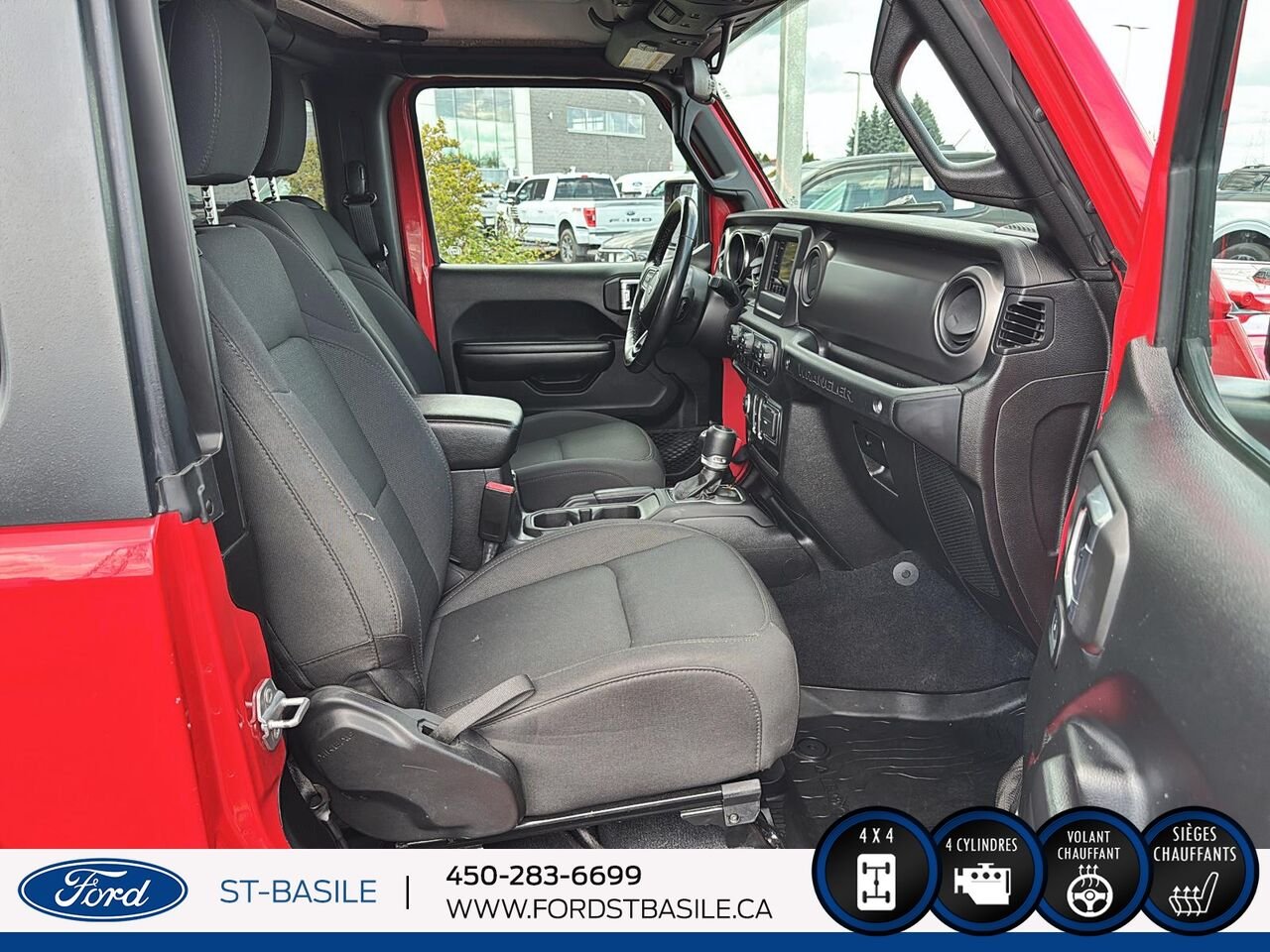 2021 JEEP WRANGLER Red Saint-Basile-le-Grand - photo #12