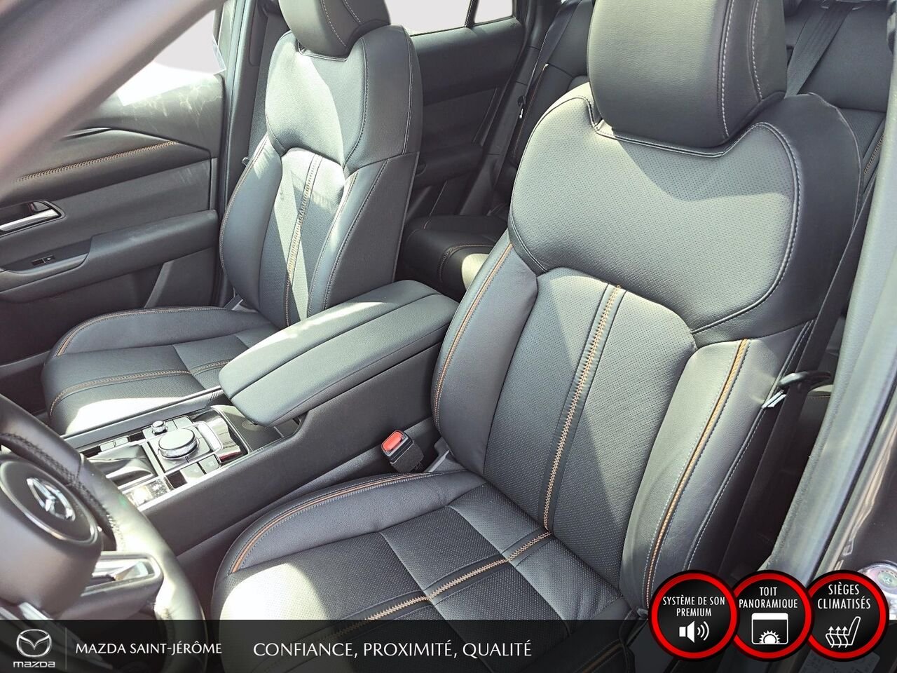 Mazda CX-50 hybride GT AWD | TOIT PANORAMIQUE | CUIR | 2025 Gris Saint-Jérôme - photo #17